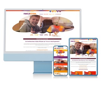 Ziber Education Website ontwerp voor Basisschool De Familieschool in Heerhugowaard